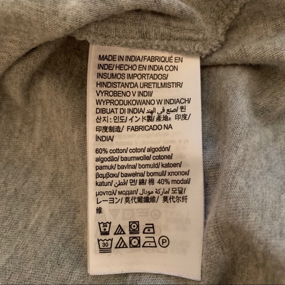 Calvin Klein | Grey & White Short Sleeve T-Shirt - Picture 6 of 8